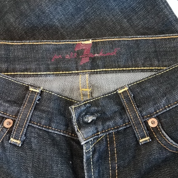 7 For All Mankind Bootcut Flare Jeans Womens 26 - Picture 6 of 8